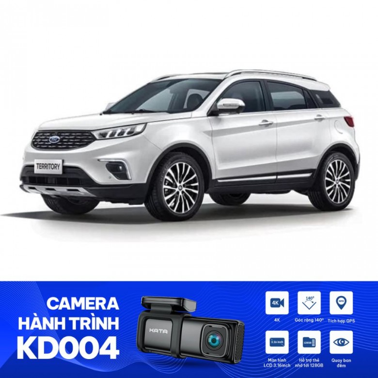 Gắn Camera Hành Trình Cho Ford Territory 2021